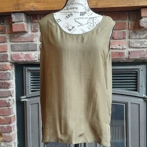 Daniel Hechter Khaki Sleeveless Top